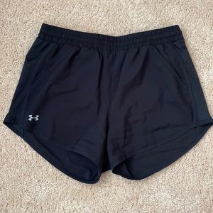 Under Armour Black Running Shorts